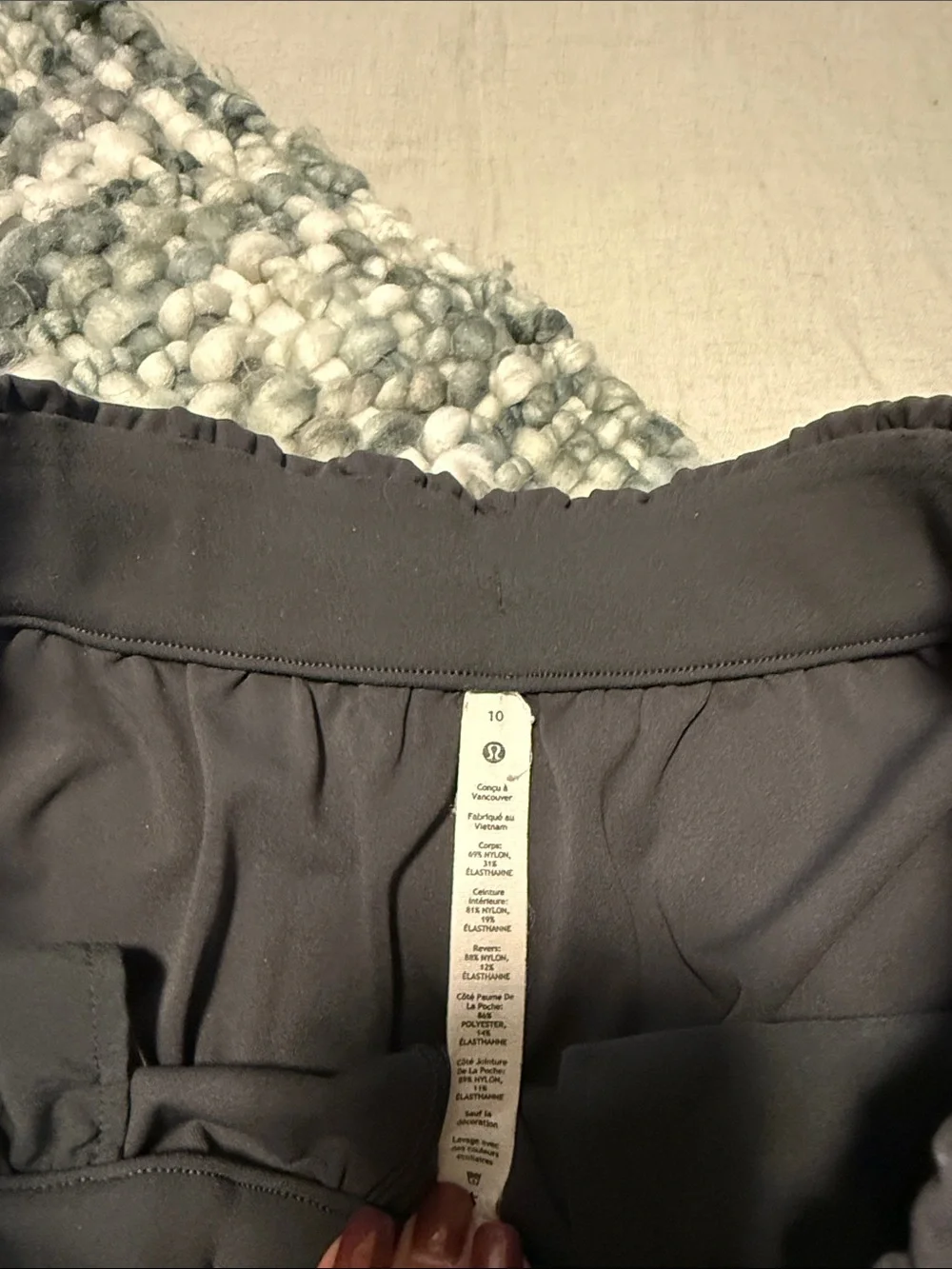 Lululemon Align Dark Gray Women's Track Joggers Sz10 Excellent Condition